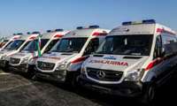 بهره برداری از چهار دستگاه آمبولانس اورژانس 115 کاشان