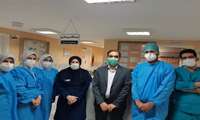 بازید معاون درمان دانشگاه از مرکز آموزشی درمانی شهید بهشتی